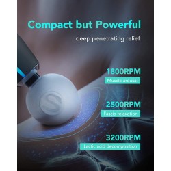 SKG Body Gun Massager - F5-EN - Mini Grey — Buy in Cyprus with Fast Delivery