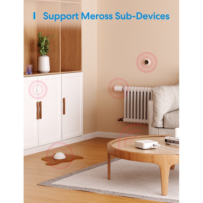 Meross HomeKit Smart Wi-Fi Hub - MSH450MA(EU) - HomeKit — Buy in Cyprus with Fast Delivery