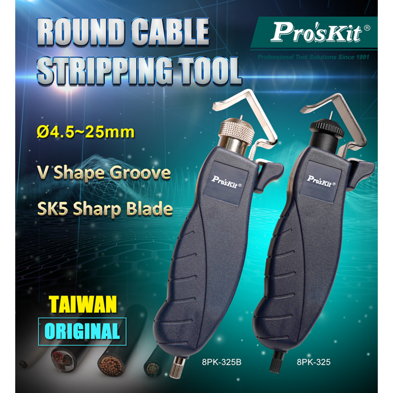 Proskit Wire Slitting and Ringing Tool - 325B - 4.5-25mm 8PK — Buy in Cyprus with Fast Delivery