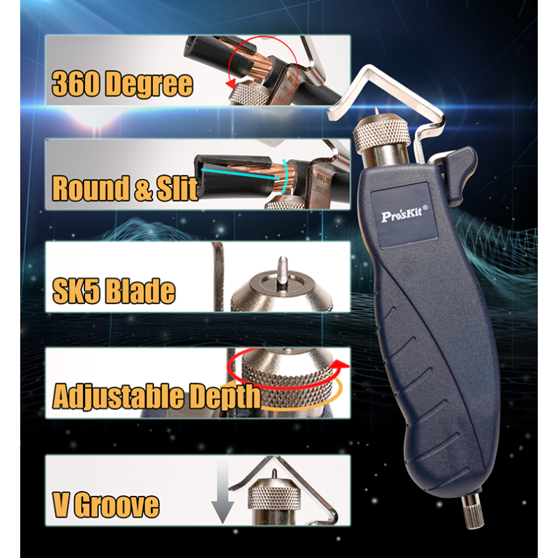 Proskit Wire Slitting and Ringing Tool - 325B - 4.5-25mm 8PK — Buy in Cyprus with Fast Delivery