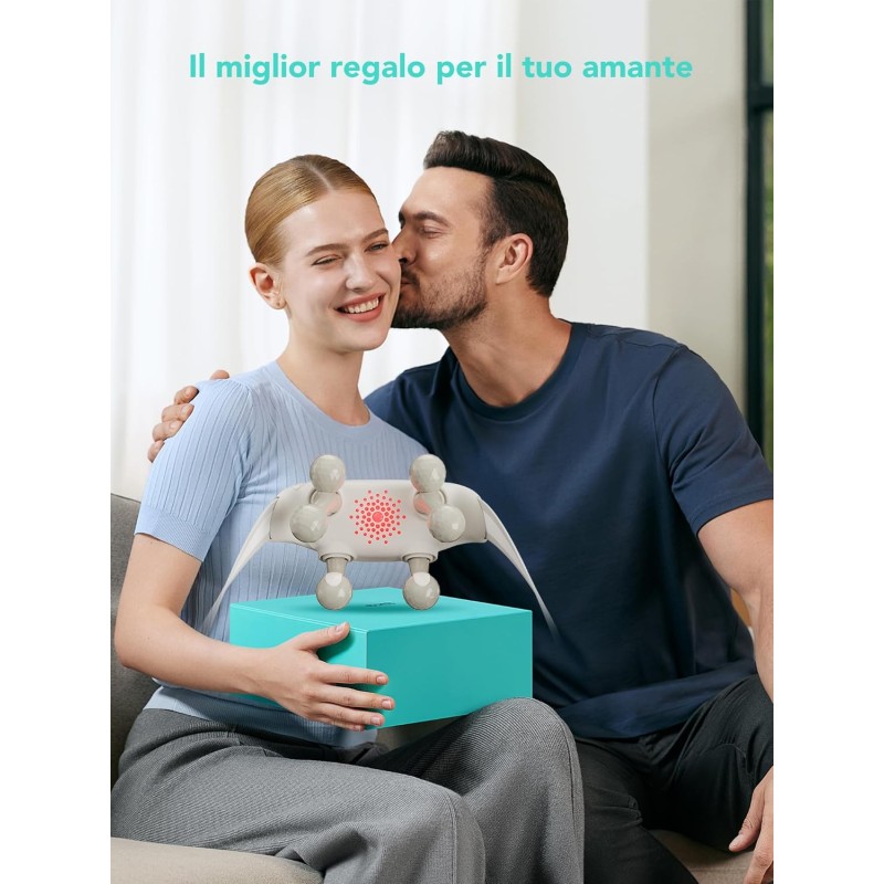 SKG Neck & Shoulder Massager - H7-Ultra - with White Massage Heads — Buy in Cyprus with Fast Delivery