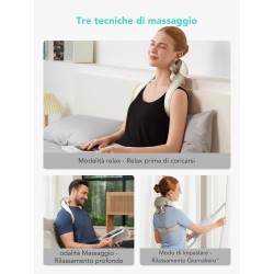 SKG Neck & Shoulder Massager - H7-Ultra - with White Massage Heads — Buy in Cyprus with Fast Delivery