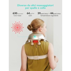 SKG Neck & Shoulder Massager - H7-Ultra - with White Massage Heads — Buy in Cyprus with Fast Delivery