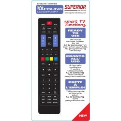 Superior Combined Smart LG SAMSUNG TV Replacement Remote Control - TV Replacement Remote Control