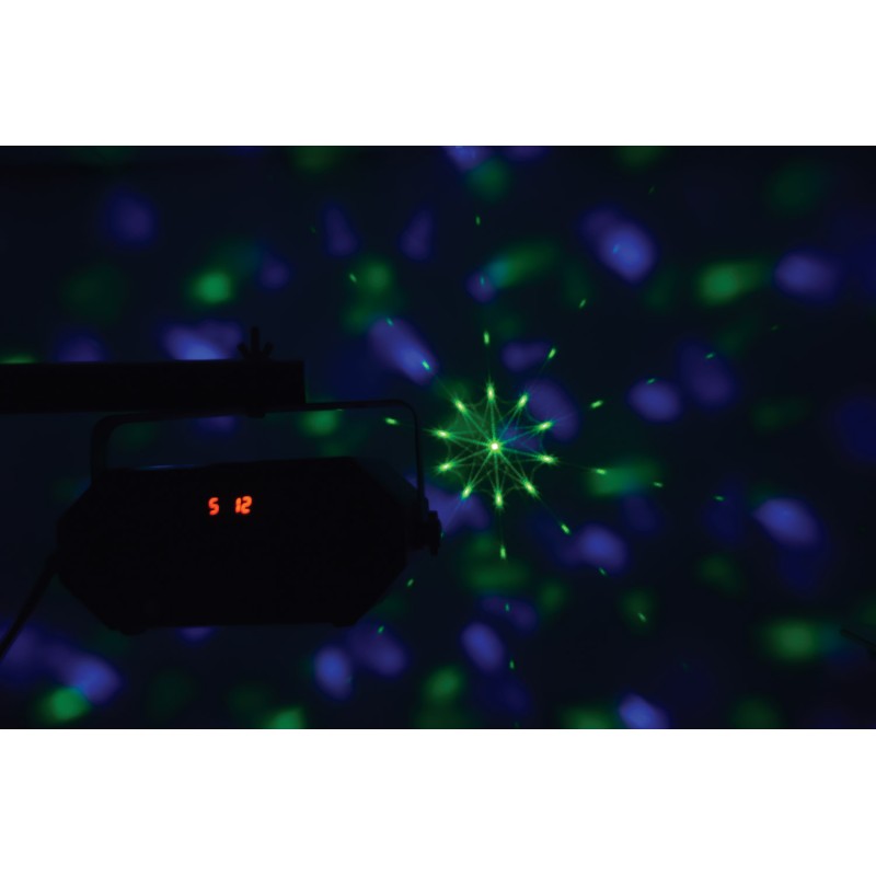 QTX Tetra Moonflower Ripple Strobe UV Laser - 151.608UK - Moonflower Ripple Strobe UV Laser — Buy in Cyprus with Fast Delivery