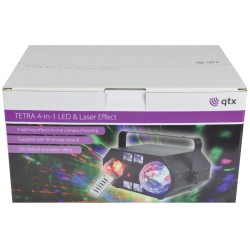 QTX Tetra Moonflower Ripple Strobe UV Laser - 151.608UK - Moonflower Ripple Strobe UV Laser — Buy in Cyprus with Fast Delivery