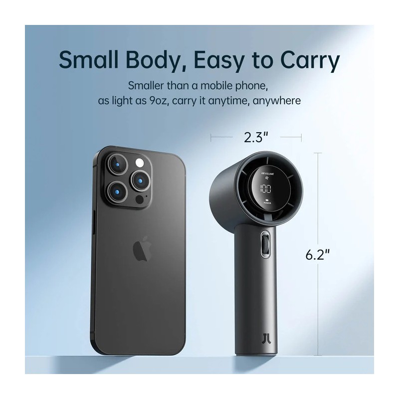 Jisulife Portable Personal Fan - Pro1 S - Black — Buy in Cyprus with Fast Delivery