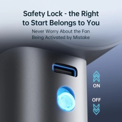 Jisulife Portable Personal Fan - Pro1 S - Black — Buy in Cyprus with Fast Delivery