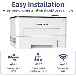 Pantum Laser Printer - P3305DW - Fast Speed MPS Laser Printer WiFi Duplex — Buy in Cyprus with Fast Delivery