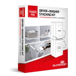 Superior Washing Machine Tower Pro Stacking Kit + Shelf - SUPSLW001 - Stacking Kit + Shelf — Buy in Cyprus with Fast Delivery