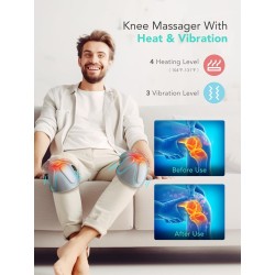 SKG Knee Massager - W3 Pro - Vibration & Heat Knee Massager — Buy in Cyprus with Fast Delivery