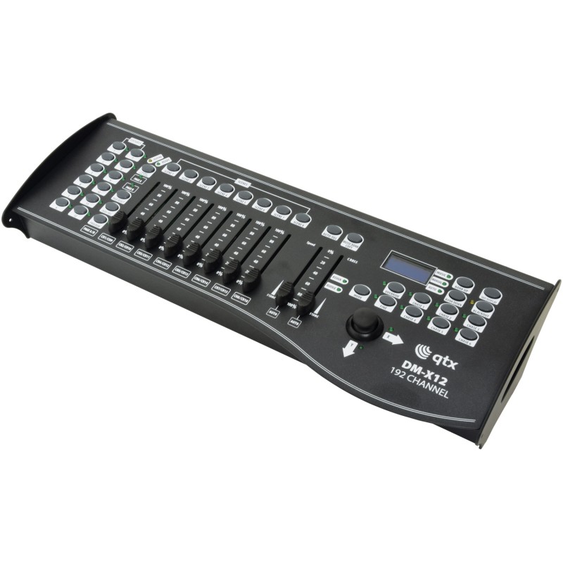 QTX DMX Controller - DM-X12 - 192 Channels with Joystick — Buy in Cyprus with Fast Delivery