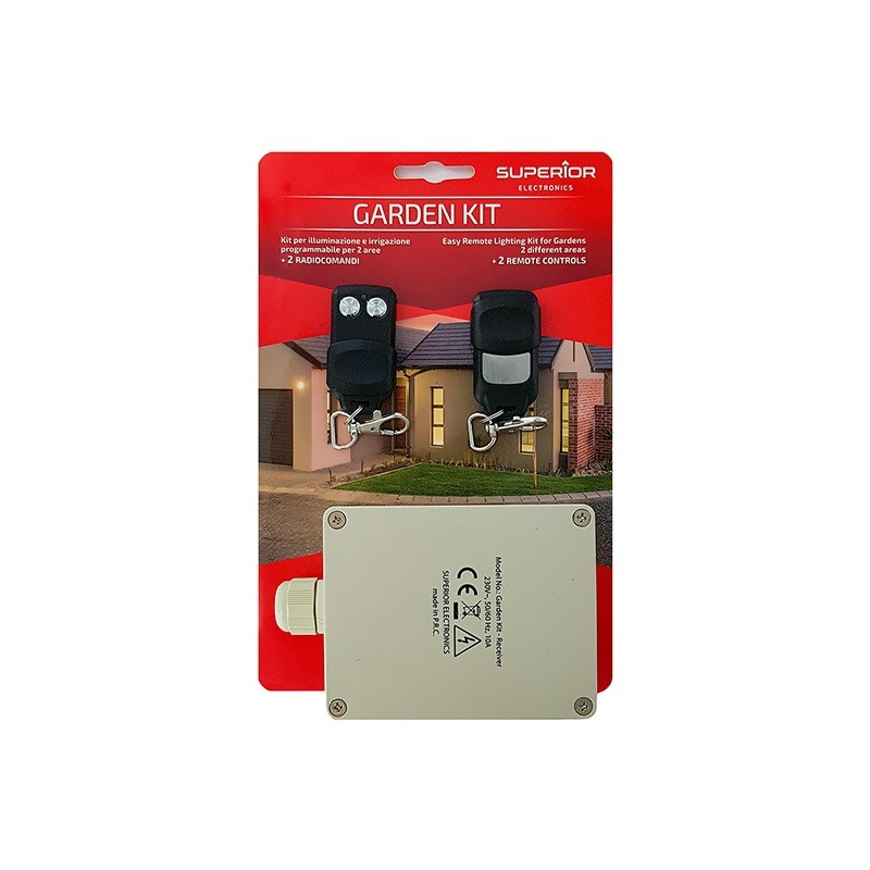 Superior RF KIT Garden - 433MHz Receiver + 2 RC 220V — Buy in Cyprus with Fast Delivery