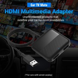 MINIX Car Media Hub - CA361 Plus - Wired to Wireless CarPlay Android Auto HDMI-IN USB Media Hub