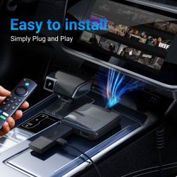 MINIX Car Media Hub - CA361 Plus - Wired to Wireless CarPlay Android Auto HDMI-IN USB Media Hub