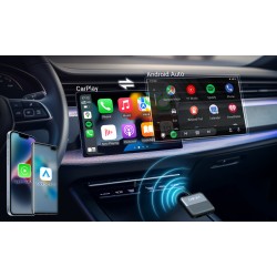 MINIX Car Media Hub - CA361 Plus - Wired to Wireless CarPlay Android Auto HDMI-IN USB Media Hub