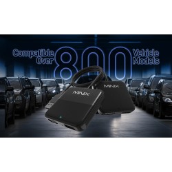 MINIX Car Media Hub - CA361 Plus - Wired to Wireless CarPlay Android Auto HDMI-IN USB Media Hub