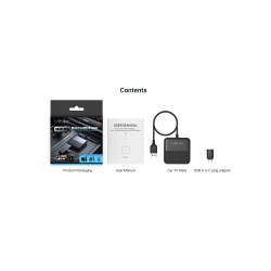 MINIX Car Media Hub - CA361 Plus - Wired to Wireless CarPlay Android Auto HDMI-IN USB Media Hub
