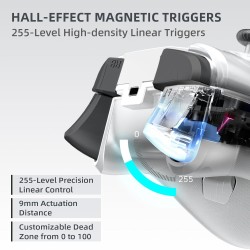 Machenike PC Gamepad - G5 PRO Max SE - Tri-mode 2.4GHz-BT-USB-C With Charging Base — Buy in Cyprus with Fast Delivery