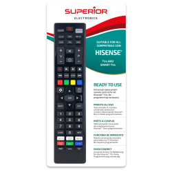 Superior HISENSE TV Replacement Remote Control - SMART — Buy in Cyprus with Fast Delivery