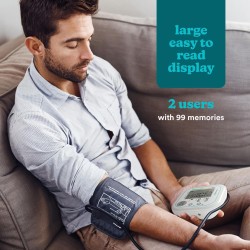 HoMedics Diagnostics Blood Pressure Monitor - BPA-5020 - Arm Auto — Buy in Cyprus with Fast Delivery