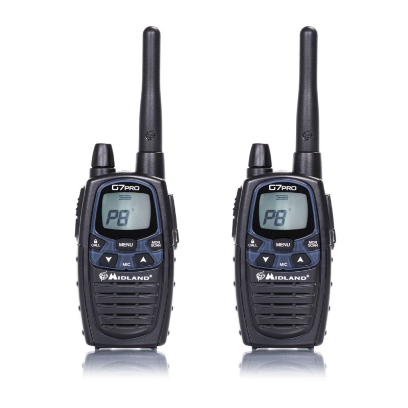 Midland PMR Radio Pair with Charging Dock - G7 Pro - PMR Radio Pair with Charging Dock — Buy in Cyprus with Fast Delivery