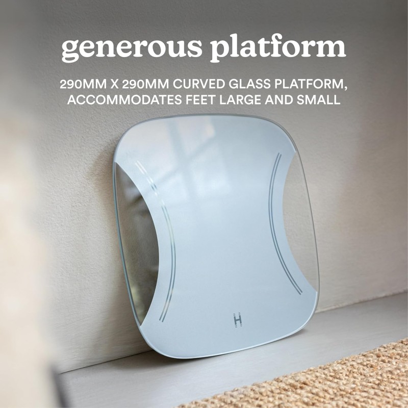 HoMedics Body Scale Essential with Body Comp Analyser - SCL-BC145 - Black Duplicate — Buy in Cyprus with Fast Delivery