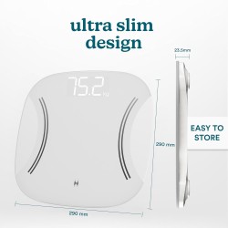 HoMedics Body Scale Essential with Body Comp Analyser - SCL-BC145 - Black Duplicate — Buy in Cyprus with Fast Delivery