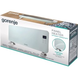 Gorenje Heater Glass Panel - GTWPT - 2000W RC & Display OptiHeat 2000 White — Buy in Cyprus with Fast Delivery