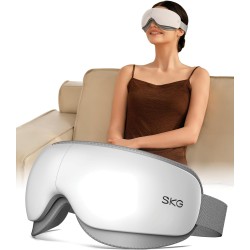 SKG Eye Massager - ES500 - Skin Friendly-Hot Compress-Music-Black — Buy in Cyprus with Fast Delivery