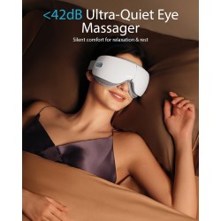 SKG Eye Massager - ES500 - Skin Friendly-Hot Compress-Music-Black — Buy in Cyprus with Fast Delivery