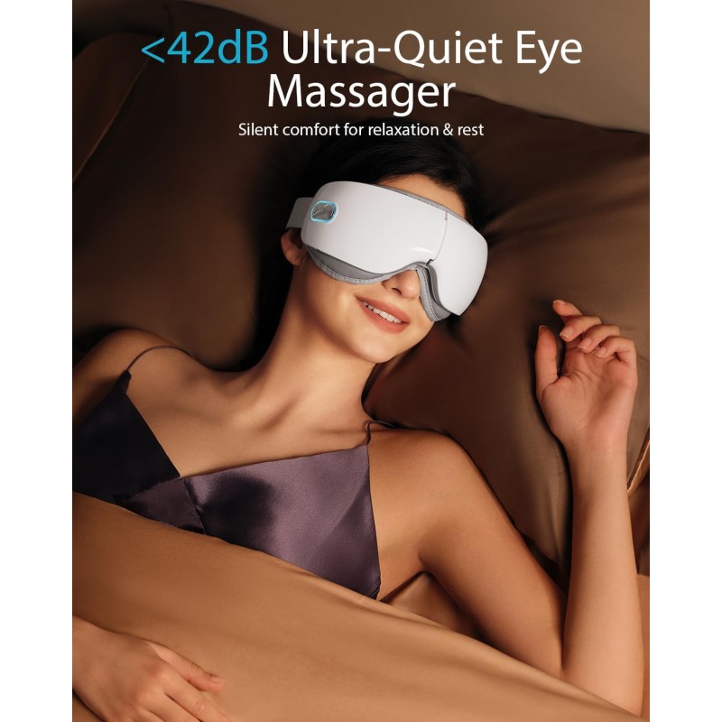 SKG Eye Massager - ES500 - Skin Friendly-Hot Compress-Music-Black — Buy in Cyprus with Fast Delivery