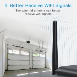 Meross Homekit Smart Wi-Fi Garage Door Opener Up To 3 Garage Doors - MSG200HK-EU - Up To 3 Garage Doors