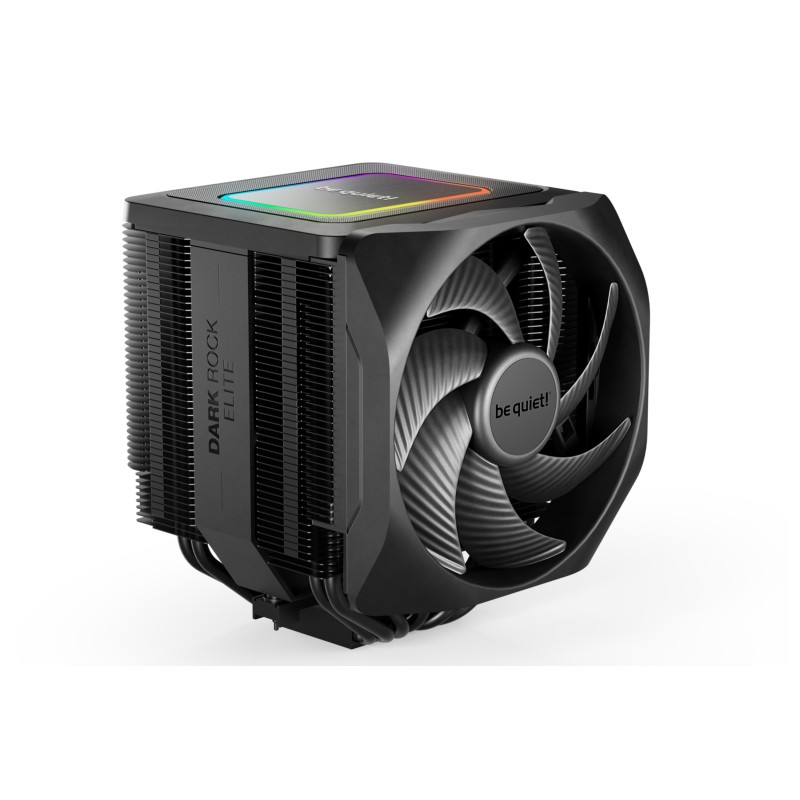 be quiet! Dark Rock Elite CPU Cooler - Dual 135mm PWM Fans - Black — Buy in Cyprus with Fast Delivery