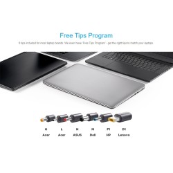 Innere Laptop Power Adapter - T9 - 90W UK Plug — Buy in Cyprus with Fast Delivery