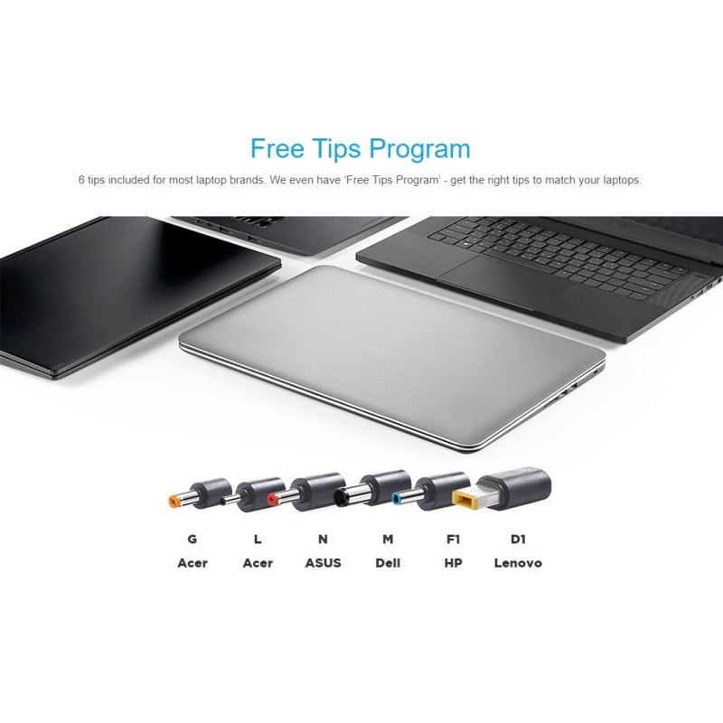 Innere Laptop Power Adapter - T9 - 90W UK Plug — Buy in Cyprus with Fast Delivery