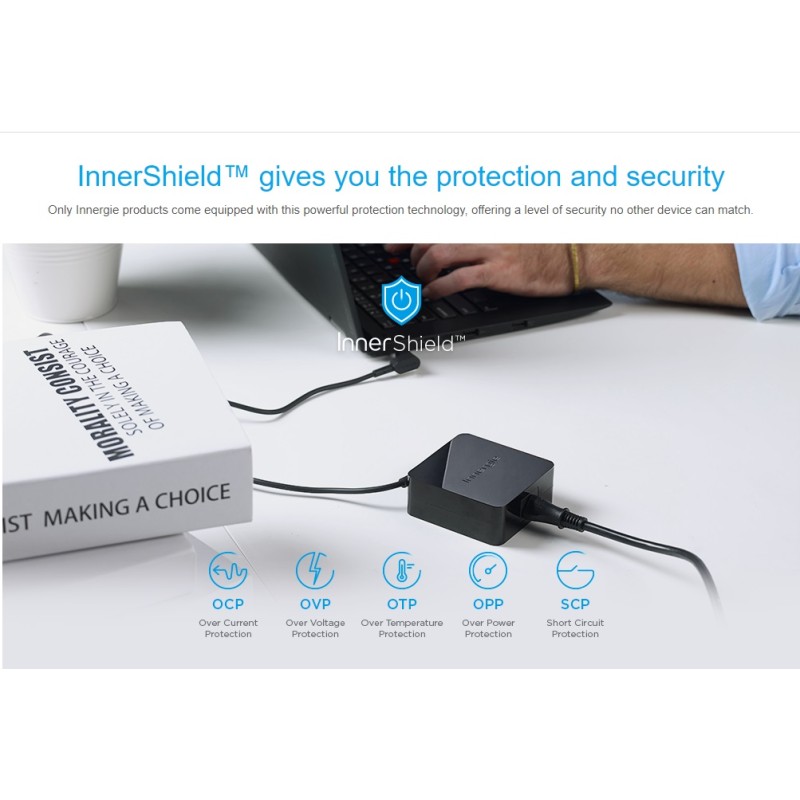 Innere Laptop Power Adapter - T9 - 90W UK Plug — Buy in Cyprus with Fast Delivery