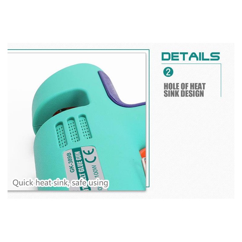 Proskit Guns Hot Glue Gun - GK-389 - 100W — Buy in Cyprus with Fast Delivery