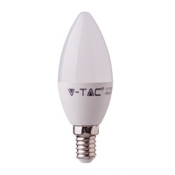 V-TAC LED Bulb - 171 - E14 Candle 5.5W WW 3000K — Buy in Cyprus with Fast Delivery