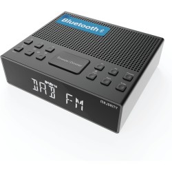 Majority KNAPWELL Radio Bedside Clock - Dual Alarm FM,BT,USB Charging — Buy in Cyprus with Fast Delivery