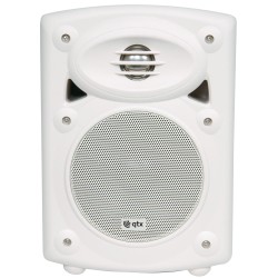 QTX Active Onwall Speakers Pair 5.25'' 2x20W White - QR5W - Active Onwall Speakers Pair 5.25'' 2x20W White