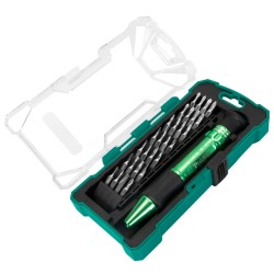 Proskit Screwdriver Precision Set - SD-9608 - 30pcs Aluminium Handle — Buy in Cyprus with Fast Delivery