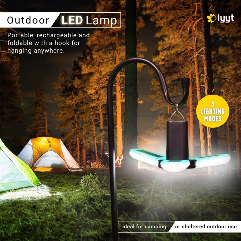LYYT Rechargeable Foldable Camping Lamp 36 LED - 410.393UK - Rechargeable Foldable Camping Lamp 36 LED