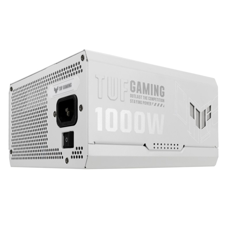ASUS TUF Gaming 1000W Gold White - 90YE00S5-B0NA00 - 80 PLUS Gold, Fully-Modular ATX PSU with 135mm Fan