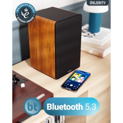 Majority 5'' 3-Way 100W Active Speakers - D100 - 100W with Bluetooth, USB & DSP — Buy in Cyprus with Fast Delivery