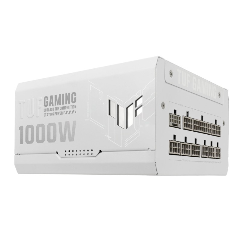 ASUS TUF Gaming 1000W Gold White - 90YE00S5-B0NA00 - 80 PLUS Gold, Fully-Modular ATX PSU with 135mm Fan