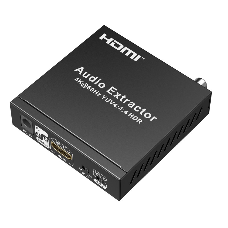 Lenkeng Converter - LKV3061 - HDMI to HDMI+Audio 2.0 4K60Hz — Buy in Cyprus with Fast Delivery