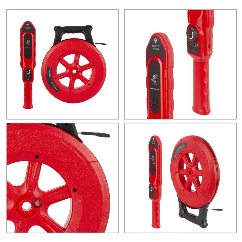 Noyafa Wall Pipe Blockage Detector - NF-5130 - IP67 Waterproof, Rechargeable, with 30m Detection Range