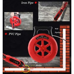 Noyafa Wall Pipe Blockage Detector - NF-5130 - IP67 Waterproof, Rechargeable, with 30m Detection Range