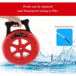 Noyafa Wall Pipe Blockage Detector - NF-5130 - IP67 Waterproof, Rechargeable, with 30m Detection Range